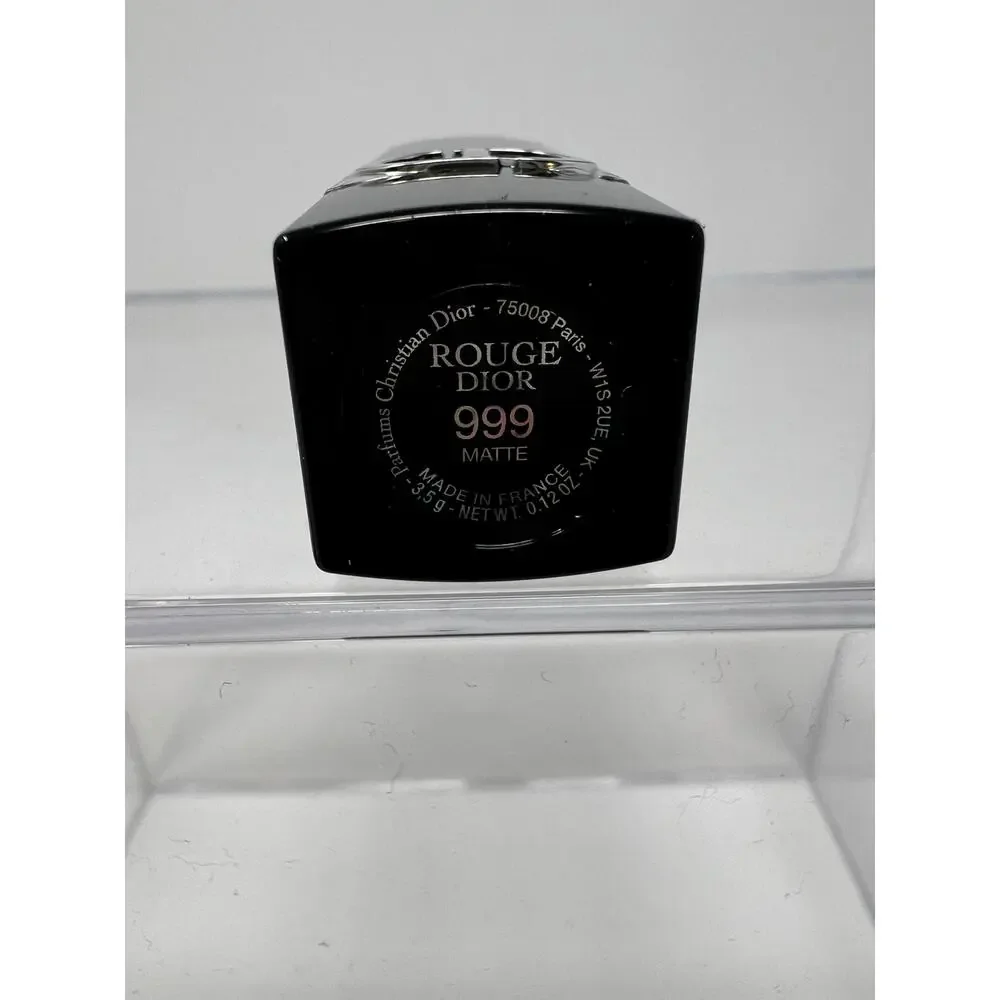 Dior Rouge Lipstick Limited Edition Matte 999 Christmas Red Seasonal - Picture 7 of 7